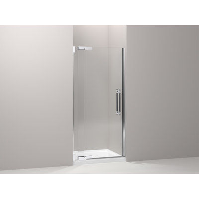Porte de douche pivotante 35,75 po x 72,25 po Pinstripe