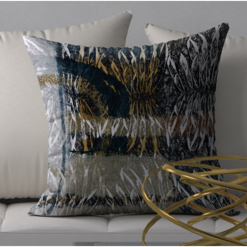 Housse de coussin carrée/insert, 20 po x 20 po
