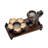 5'' H Wood Tabletop Tealight Holder