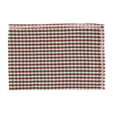 Olive Rust Linen Table Runner
