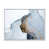 Toile avec cadre flottant blanc