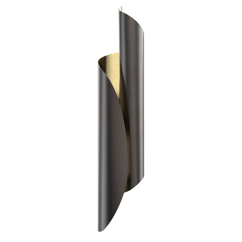 Parducci Corner Wall Light, Urban Bronze