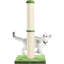Arbre à chat 34 po avec corde en sisal naturel 4,3 po-890992517