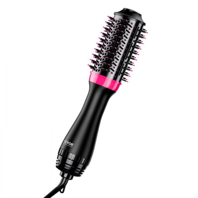 Hair Blow Dryer Brush Ionic Hair Dryer and Styler with 2.56" Oval Barrel
