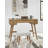 Ensemble coiffeuse avec tabouret et miroir Macaylah-68816280