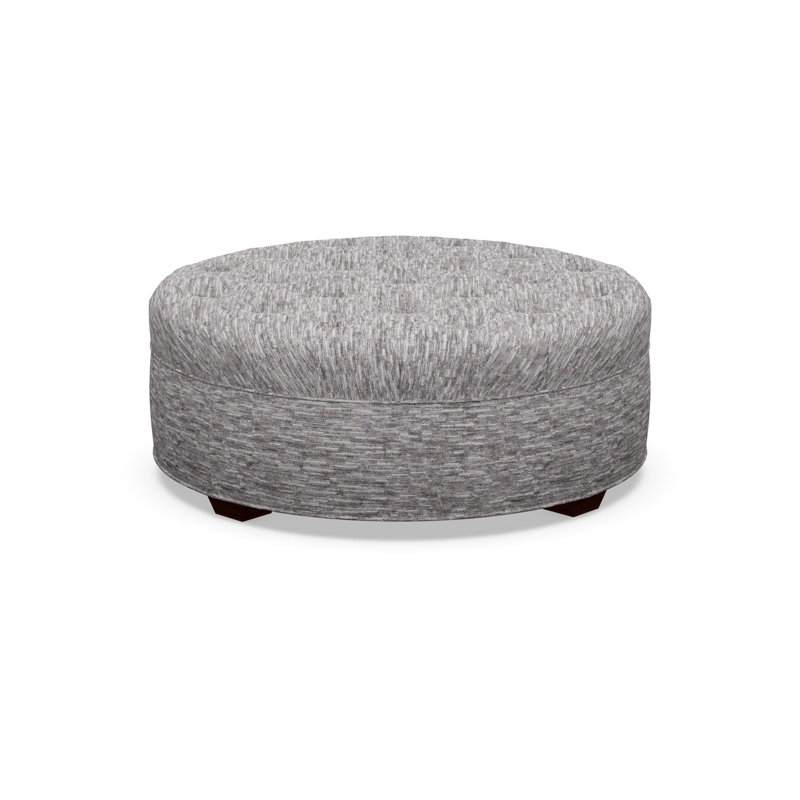 Round Ottoman, 8172-81, Walnut