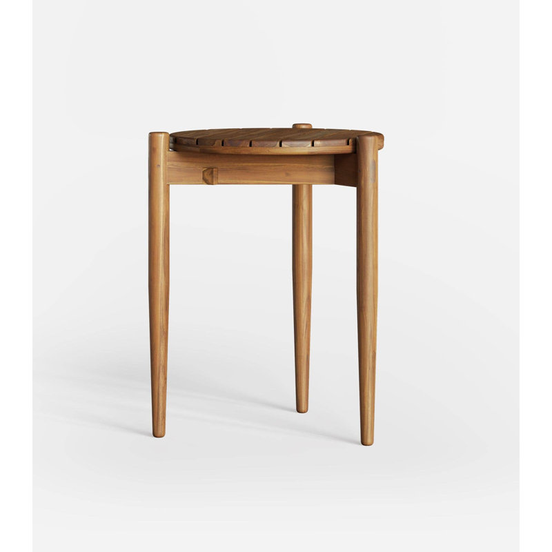 Table d'appoint en teck Telica