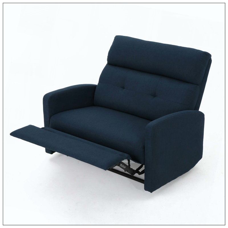 Reclining Loveseat Leather Double Recliner Sofa zero clearance recliner  For Living Room Home