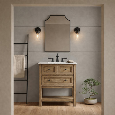 Ensemble de meuble-lavabo simple 30 po Bonsai