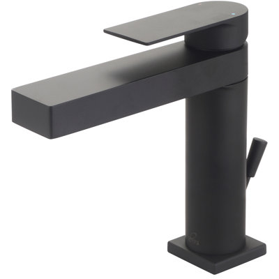 Single-Hole Single-handle Bathroom Faucet with Drain Assembly