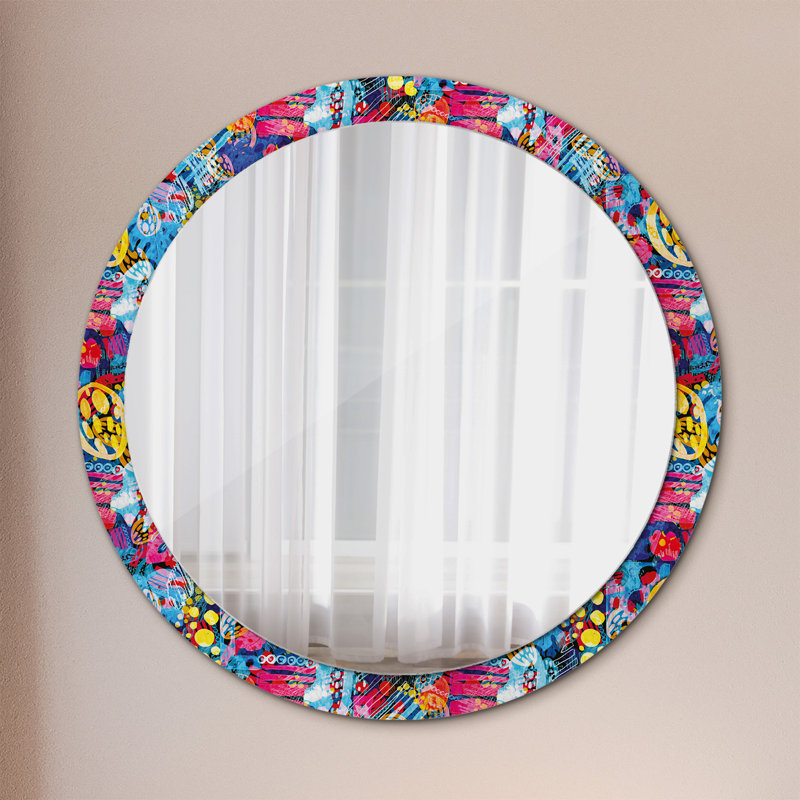Huldar Glass Flat Wall Mirror