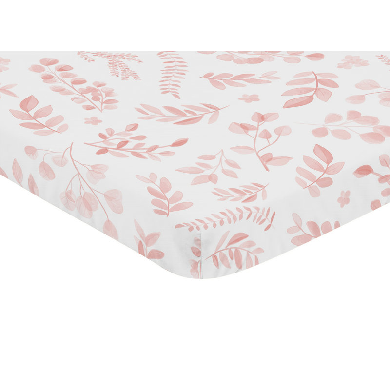 Drap-housse pour lit de bébé Botanical