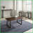 Rustic Live Edge Brown Coffee Table with Solid Pine Components – Pair with End Table/Bar for Complete Set
