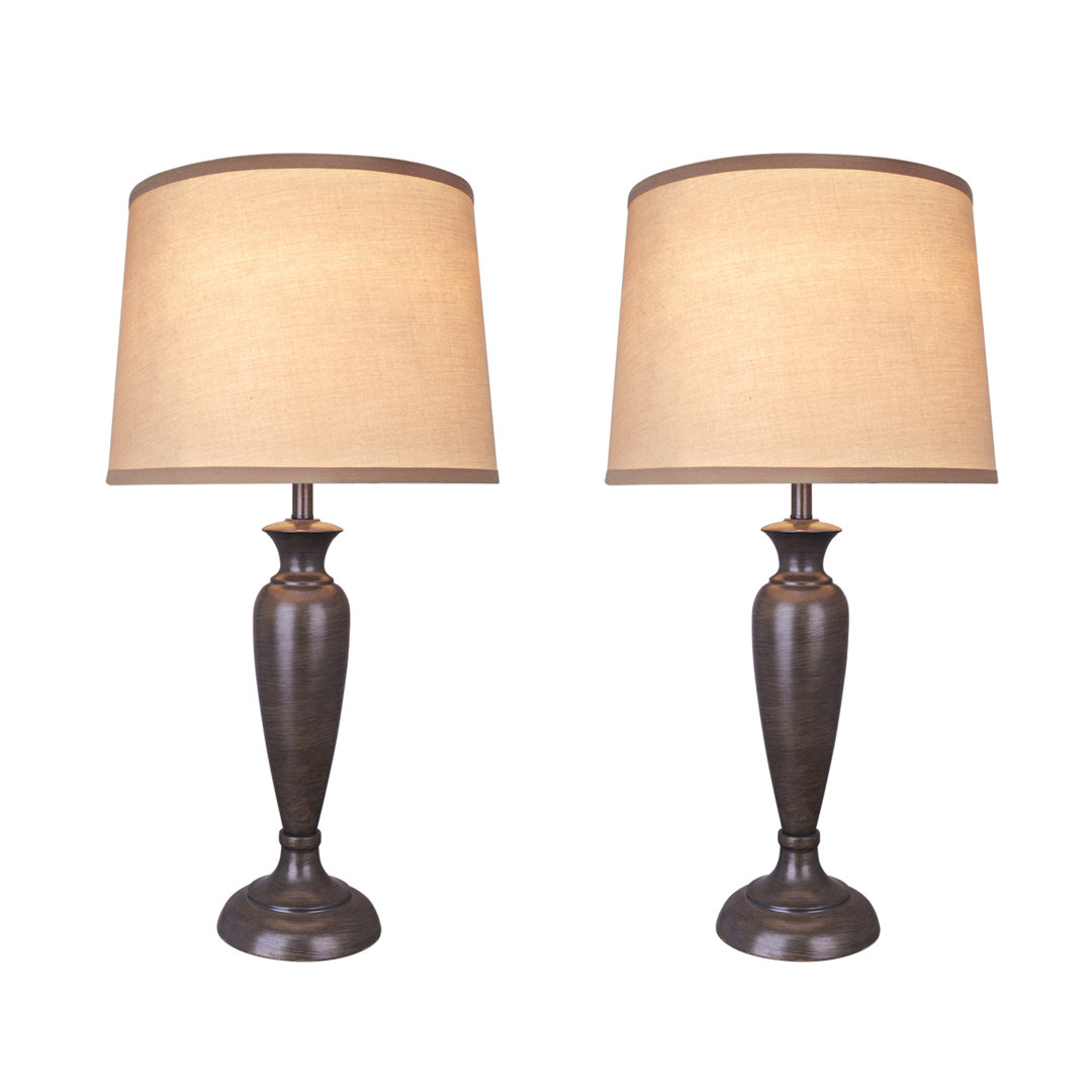 Trombly Metal Table Lamp Lamp (Set of 2) Charlton Home®