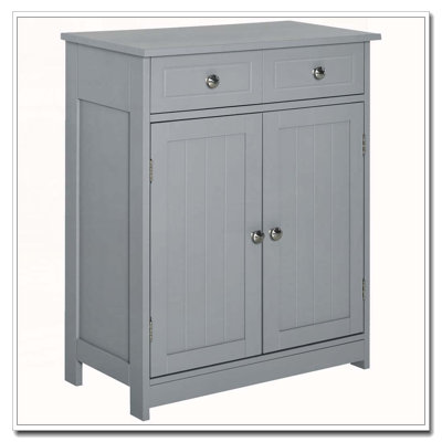 Freestanding Bathroom Storage Cabinet with Drawers