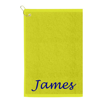 Cotton Embroidered Golf Towels Kitchen Towel