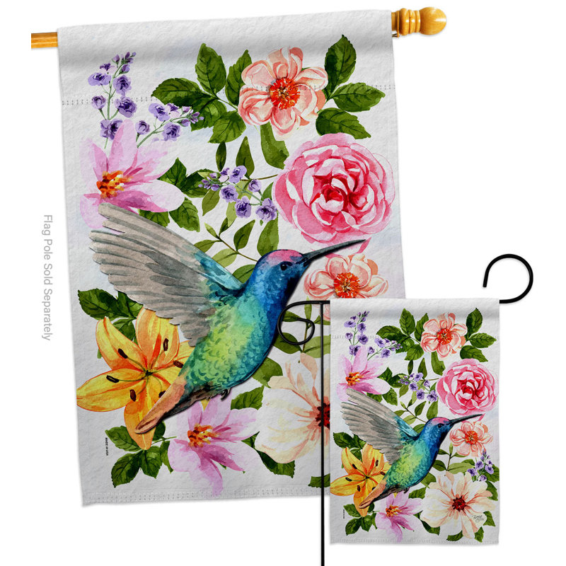 Double Sided 40'' H x 28'' W Polyester Animal