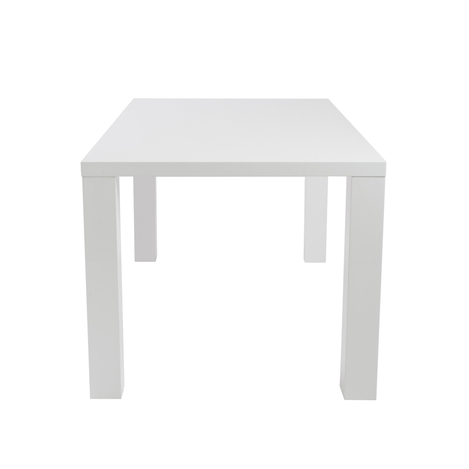 Carson 63" Dining Table, White, 30" H x 63" L x 35.5" W