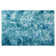 Modern Living Room Accent Teal Shag Area Rug