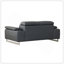 Causeuse en cuir italien Global United-859782263