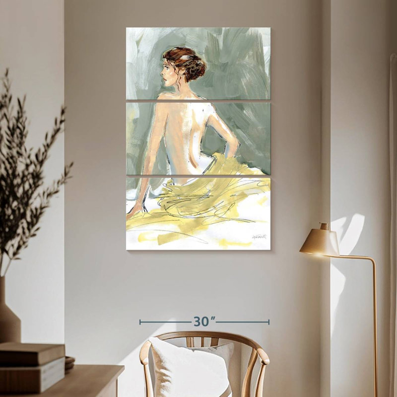 Leisha Nude, 65" H x 42" W