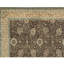 Tapis en laine brun Esco One-of-a-Kind