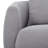 Comfortable U-Style Upholstered Armchair With 1 Pillow, Ideal For Living Room And Bedroom Relaxation, Modern Design, Durable Polyester Fabric, Perfect For Reading Or Watching TV