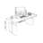 Black Rectangular Leather Standing desk-620100559-620100149