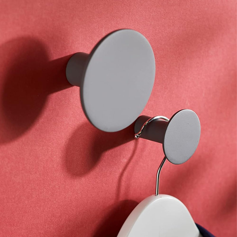 Ponto Plastic Wall Wall Hook, Gunmetal