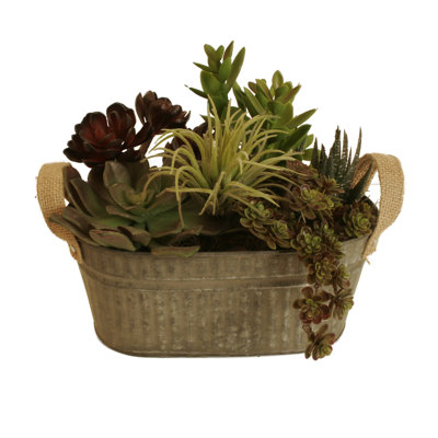 Durlston Metal Pot Planter