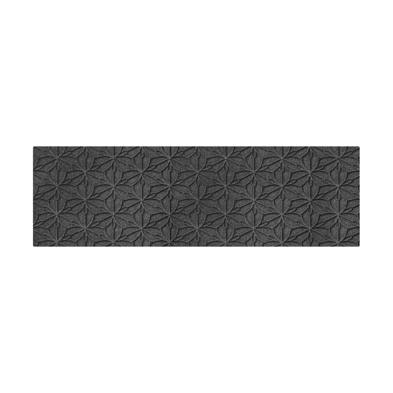 Paillasson WaterHog® Luxe Magnolia, L 21,5 po x L 70 po, Noir