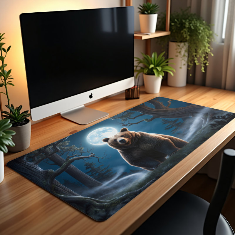 Polyester Desk Pad, 23.6x13.8