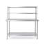 120 cm W Stainless Steel Top Kitchen Island