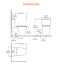 Toilettes allongées monobloc Siphonic-124637511