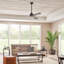 Teanna 56cm Ceiling Fan with Light Kit