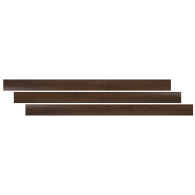Heirloom Cherry 0.26 in. T x 94 in. L x 1.77 in. W Luxury Vinyl Flooring Trim End Cap