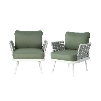 Ensemble de 2 fauteuils club Mariano