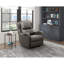Fauteuil inclinable en similicuir rembourré 1pc-947085443-947085469