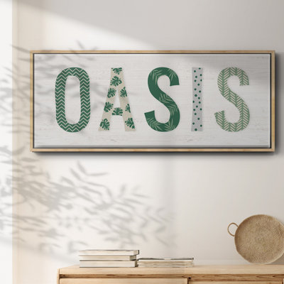 Oasis Cabana - toile encadrée