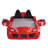 Lunnie Twin Car Bed With Lights, Blue-223773890