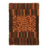 Scandinavian One-of-a-Kind 4'7x6'7 Hand Knotted Area Rug