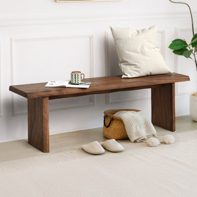 Banc en bois massif Beitnes
