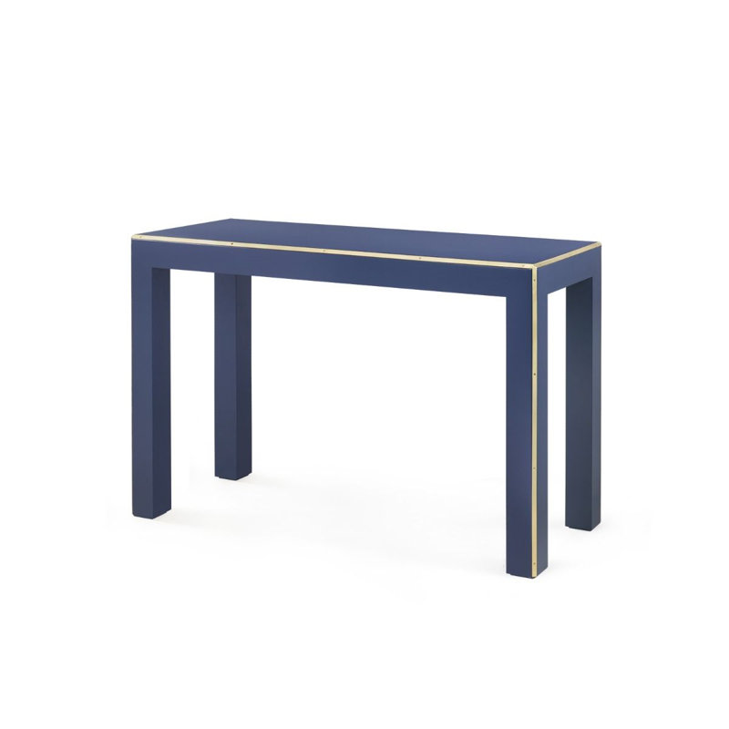 Melissa 52.25'' W Console Table, Midnight Blue