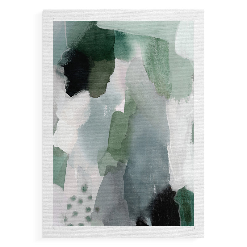 Turquoise Waters I - Impression sur toile seulement - NON-CADRE, H 36 po x l 24 po