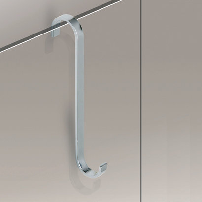 Accessories Wall Mounted Single Hook, Chrome