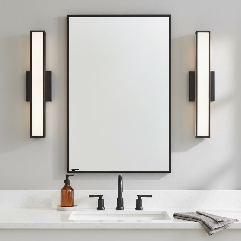 Alto Bath Bar, Black