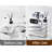 4 Pack Paper Organizer For Desk,Stackable Paper Tray Book Holder For Classroom,Office And More,Clear