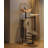 65.75" Black Standard Solid Wood Cat Tree