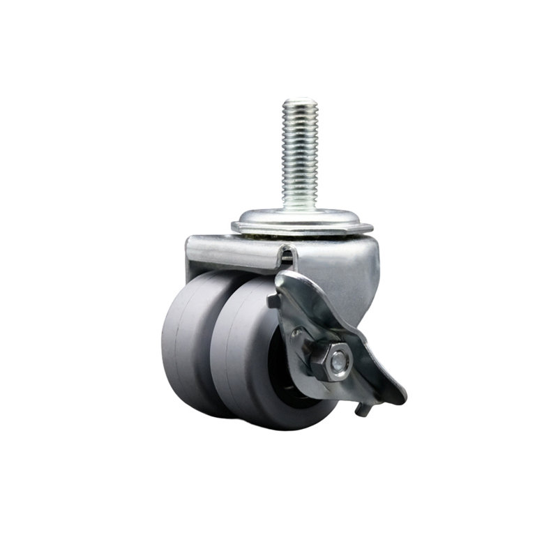 Low Profile Thermoplastic Caster
