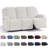 1-2-3 Seat Stretch Recliner Sofa Slipcovers Recliner Chair Covers With Pockets-1232187573